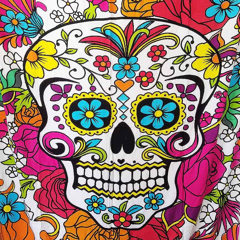 メキシカンスカルクッション 公式 カラベラ メキシコ シュガースカル