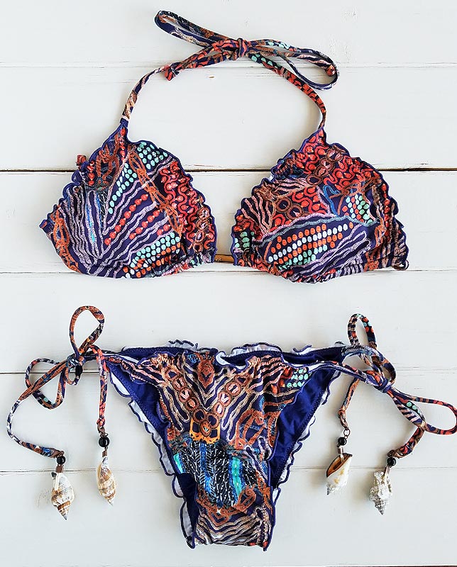 激レア MARS ストロベリーエンジェル 柄 水着 巾着付き 楽天市場】水着 ビキニ レディース ALBA ROSA ペイズリー柄 9M