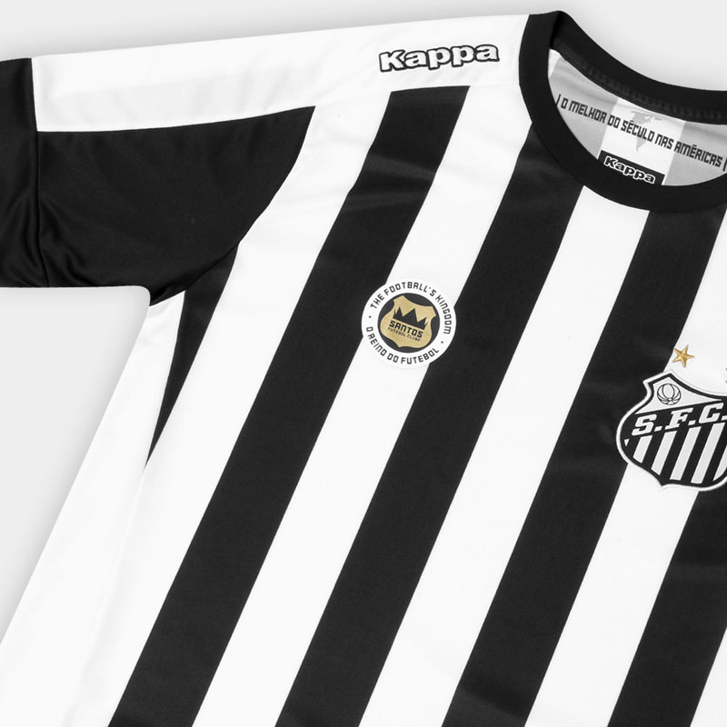 サントス　ユニフォーム　10番　G　白　黒　南米　DELLERRA　コカコーラ DELLERBA デレルバ サントス 半袖 ユニフォーム ホワイト 90s