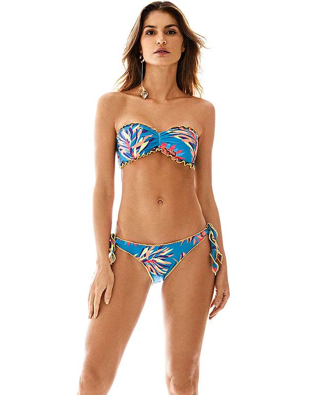 Morena Rosa】クロシェフリルボタニカル柄水着 バンドゥ｜すべての商品