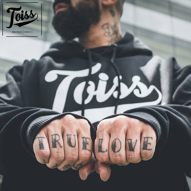 TOISS】トイスロゴフード付きパーカー｜ブラック｜TOISS