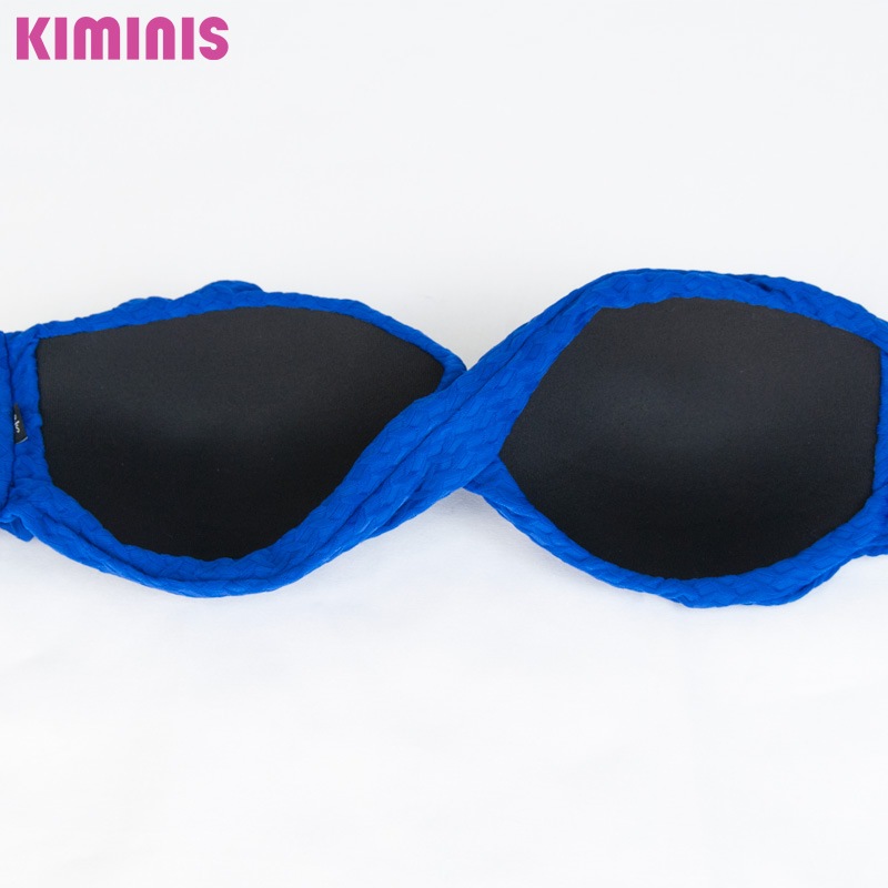 【極美品】Aubade バンドゥビキニ✴︎ロイヤルブルー KIMINIS】キミニス ロイヤルブルーバンドゥビキニ/水着｜すべて
