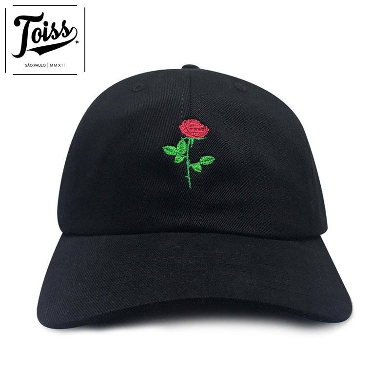 TOISS】ネイマール愛用バラ刺繍ストラップバックキャップ・帽子