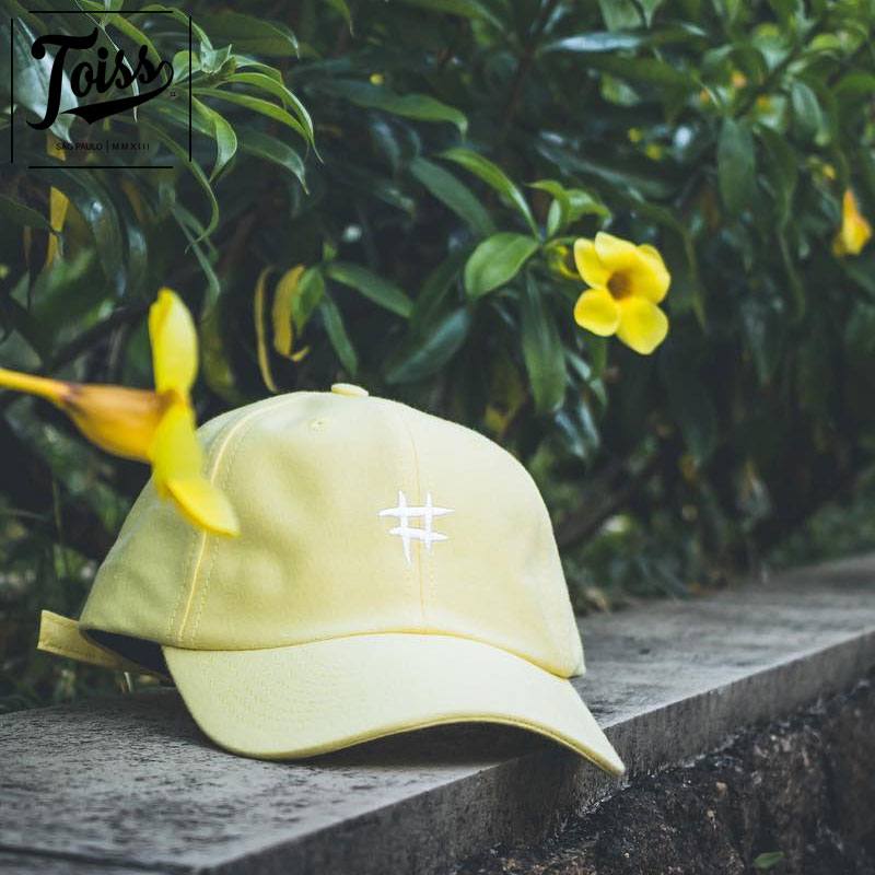 ネイマールブランド【TOISS】ハッシュタグ キャップ DAD AMARELO TOISS】トイス ハッシュタグ カーブキャップ DAD AMARELO