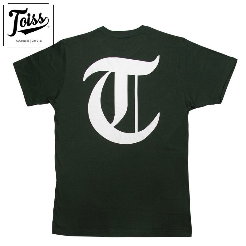 ネイマールブランド【TOISS】サボテンデザインＴシャツ TOISS】Tシャツ 【ネイマール愛用ブランド】Tロゴ| ダーク