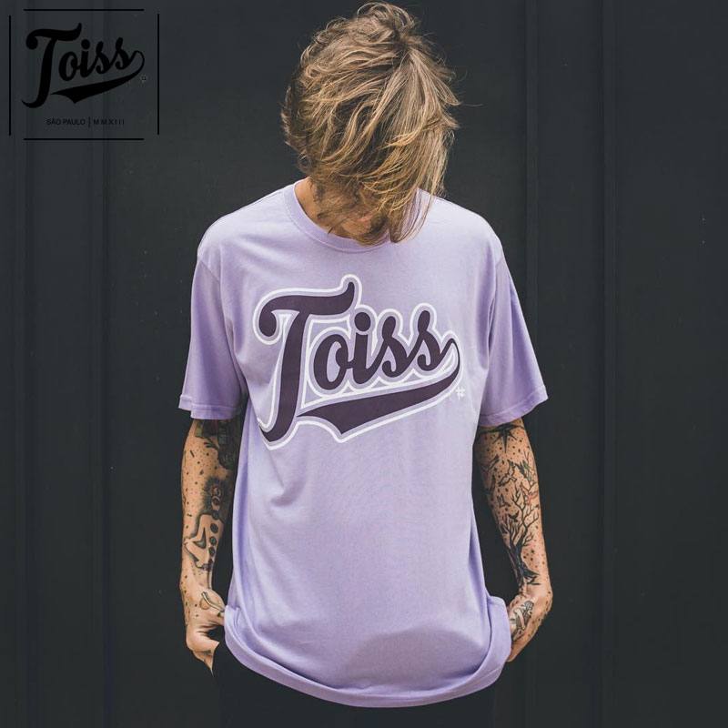 ネイマールブランド【TOISS】オリジナルロゴTシャツ LILAS TOISS】トイスオリジナルロゴTシャツ LILAS | ライトパープル