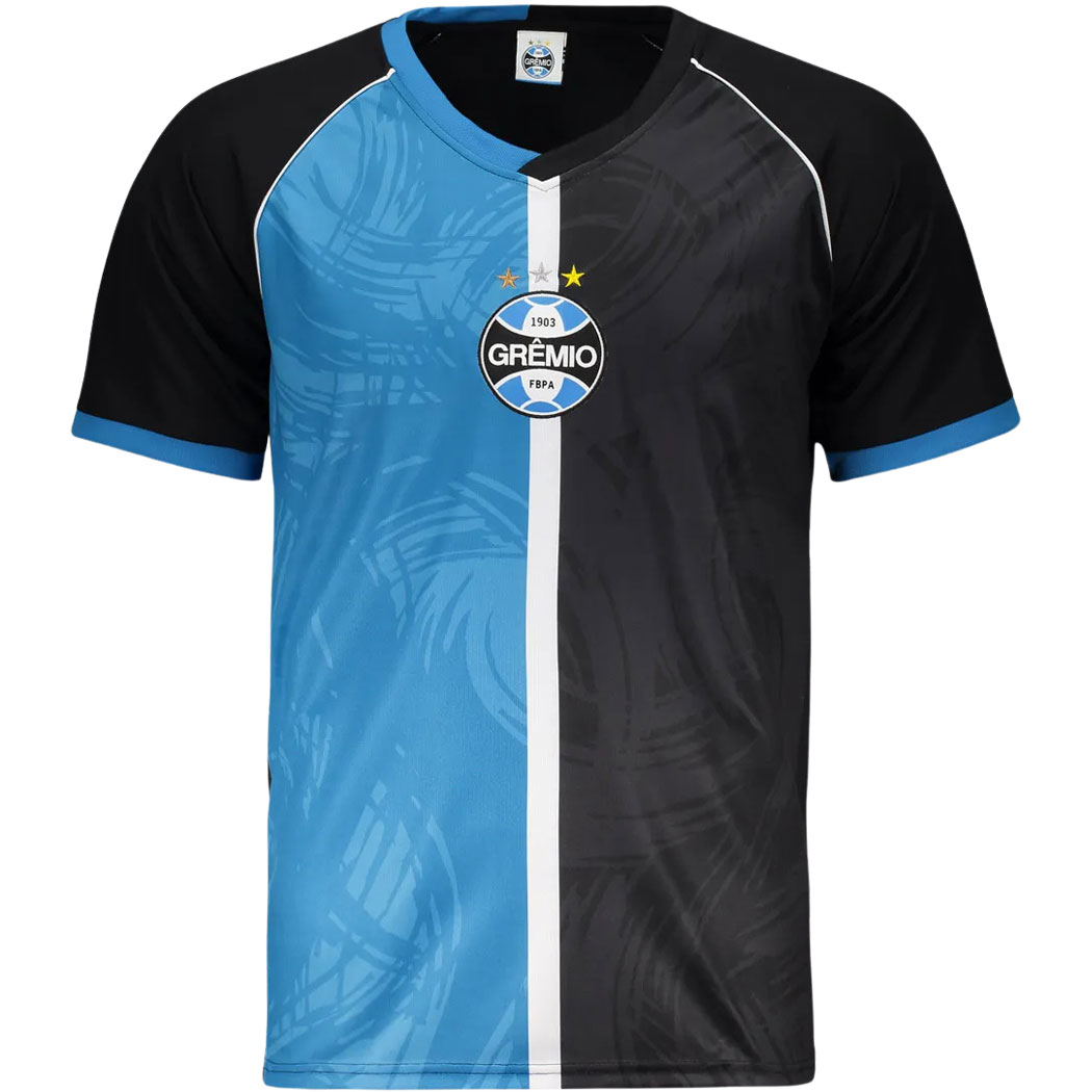 グレミオ公式 バイカラー速乾Tシャツ GREMIO ブラック×ブルー