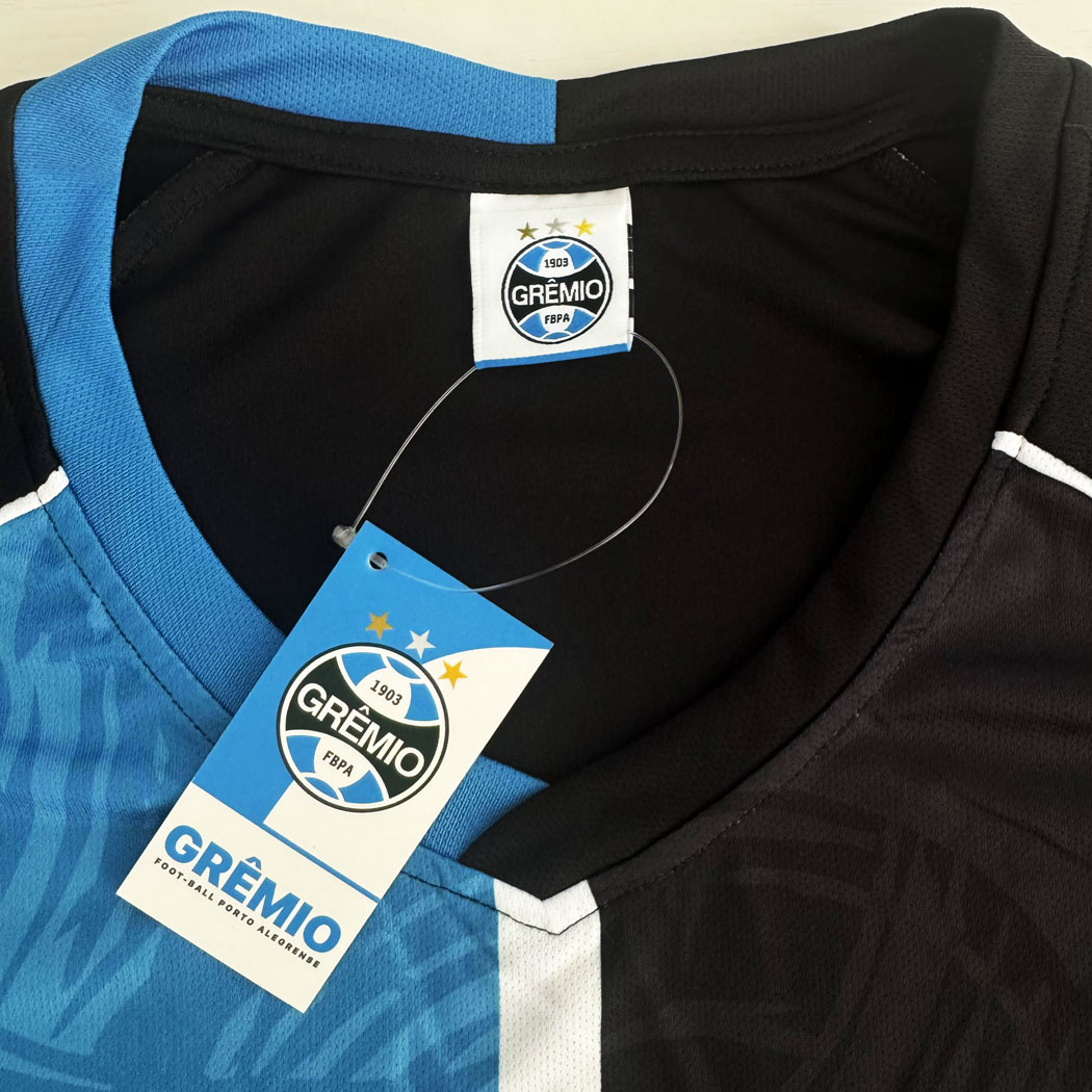グレミオ公式 バイカラー速乾Tシャツ GREMIO ブラック×ブルー