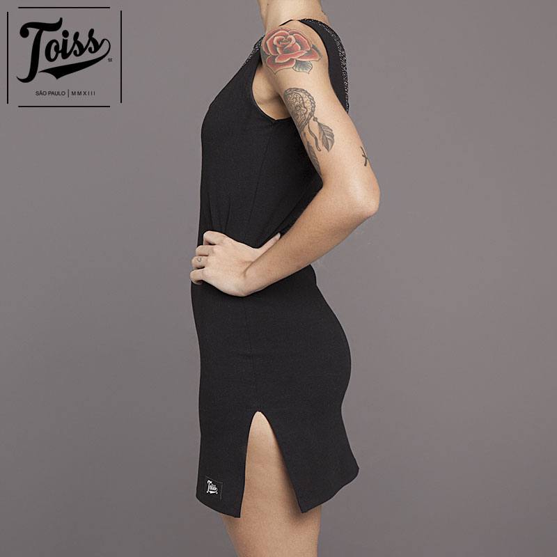 【TOISS】トイス フロントメッシュワンピース ラメ入り TOISSレディース】トイス フロントメッシュワンピース