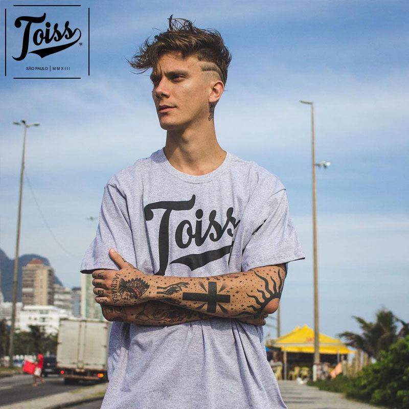 Toiss トイスオリジナルロゴtシャツ グレー ネイマールブランド Toiss ネイマールブランド のブラジル通販 Sorte Toiss トイスオリジナルロゴtシャツ グレー ネイマールブランド Toiss ネイマールブランド のブラジル通販 Sorte
