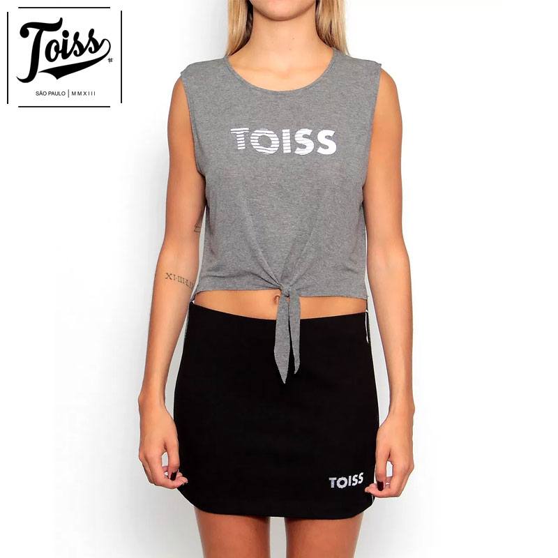 【TOISSレディース】トイスざっくりフロントノットタンクトップ