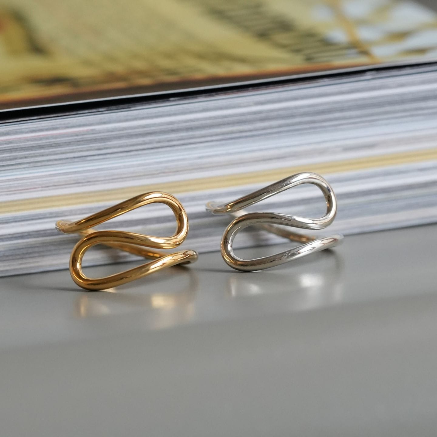 Wire Ring - WAVE（ワイヤーリング - ウェーブ）　SYMPATHY OF SOUL Style（シンパシーオブソウルスタイル)