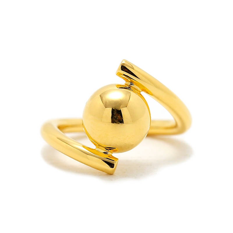 w/Ball Ring - Gold Plated（ウィズボールリング - ゴールドコーティング）　SYMPATHY OF SOUL Style（シンパシーオブソウルスタイル）