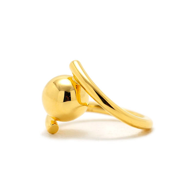 w/Ball Ring - Gold Plated（ウィズボールリング - ゴールドコーティング）　SYMPATHY OF SOUL Style（シンパシーオブソウルスタイル）