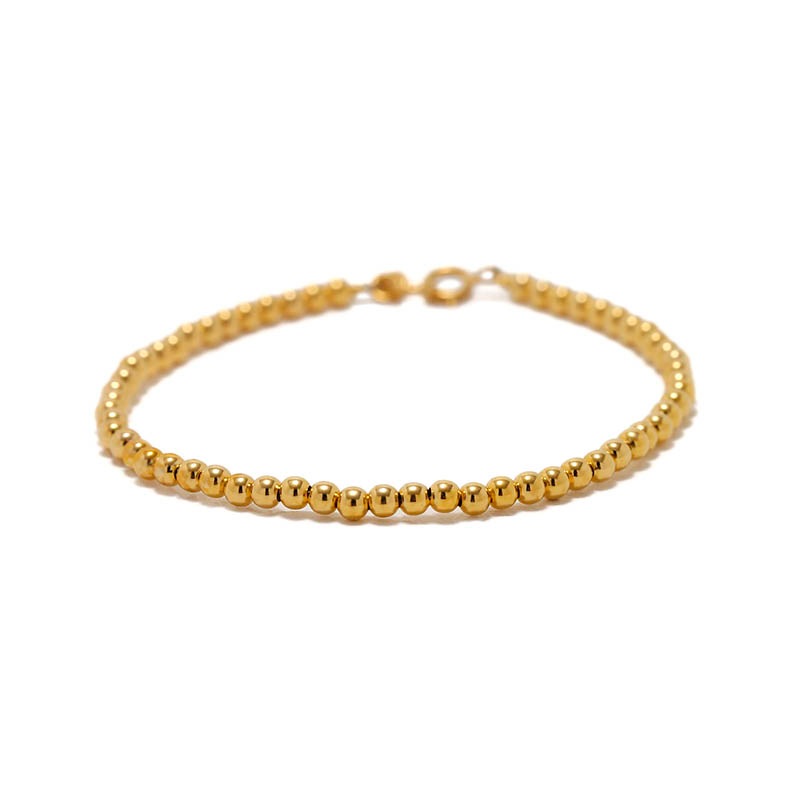 Narrow Beads Bracelet - Gold Plated（ナロービーズブレスレット - ゴールドコーティング）　SYMPATHY OF SOUL Style（シンパシーオブソウルスタイル）