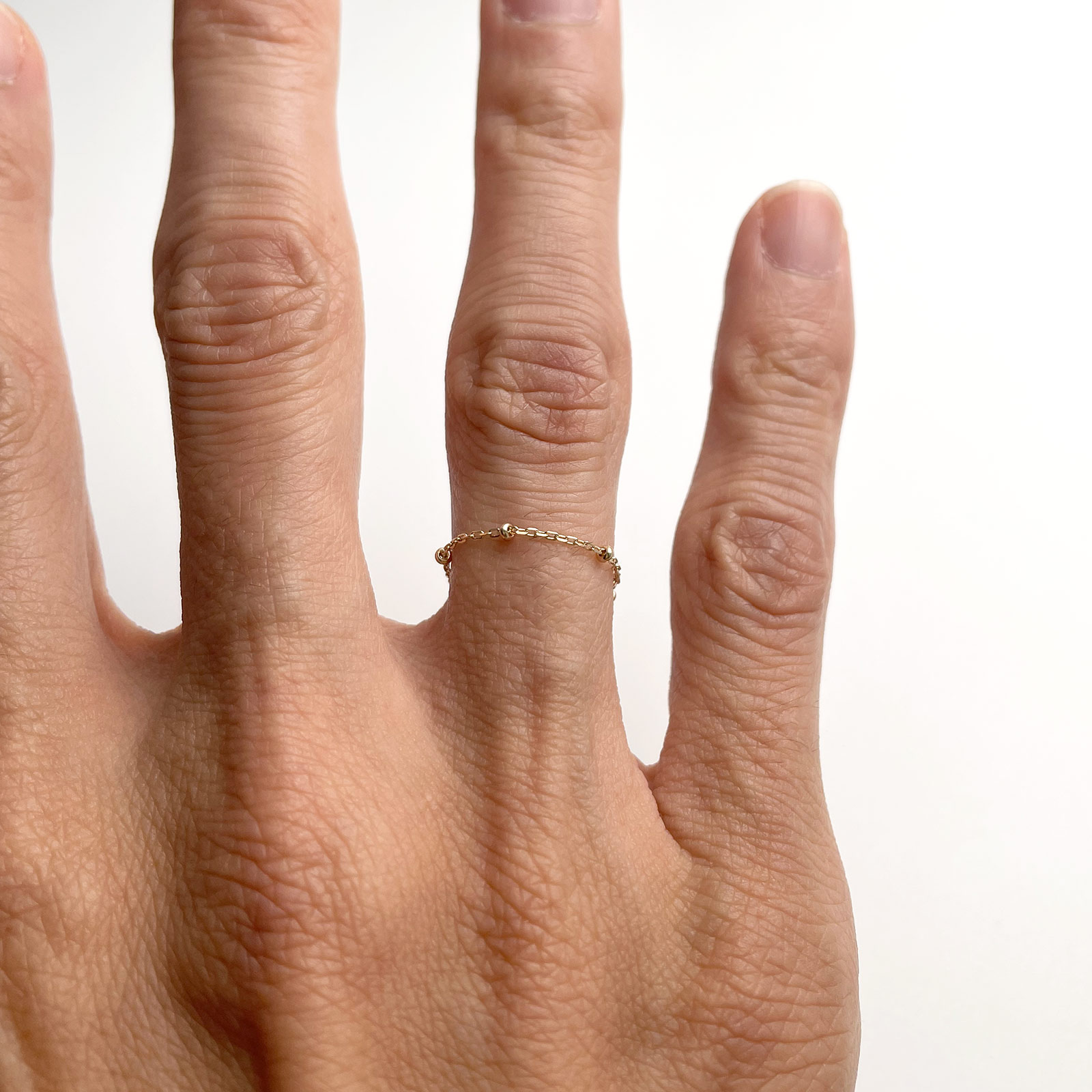 Skip Chain Ring（スキップチェーンリング）【納期 1ヶ月】　SYMPATHY OF SOUL Style（シンパシーオブソウルスタイル)