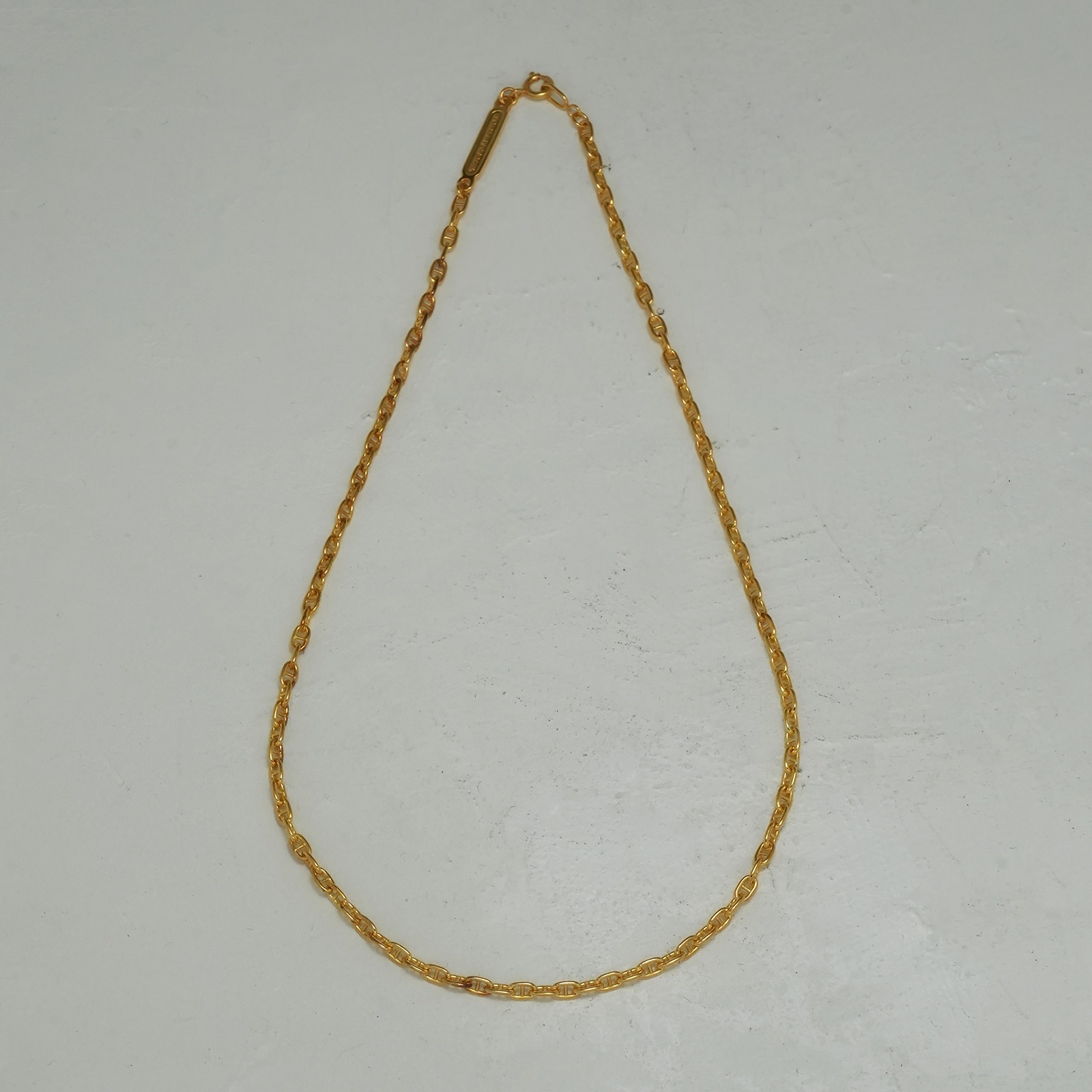 Style Chain Anchor - K18YG Plated（スタイルチェーンアンカー - K18イエローゴールドコーティング）　SYMPATHY OF SOUL Style（シンパシーオブソウルスタイル)