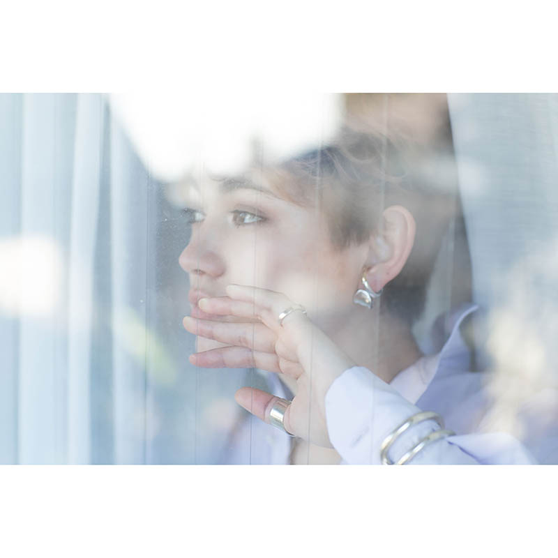 Melt Pierce - Silver（メルトピアス - シルバー）【納期 1ヶ月半】　SYMPATHY OF SOUL Style（シンパシーオブソウルスタイル）