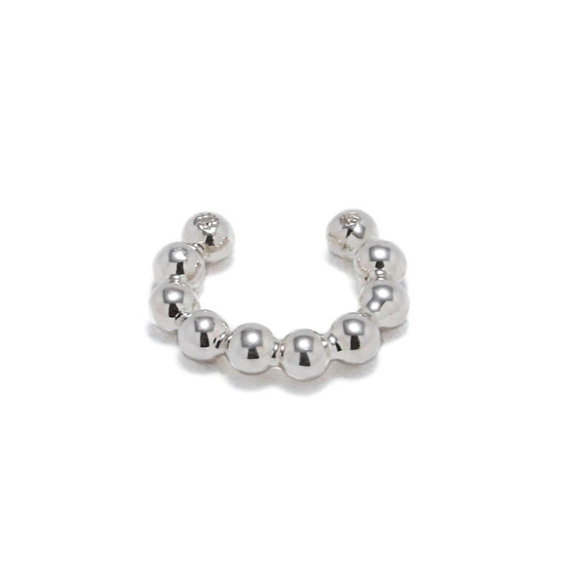 Bubble Link Ear Cuff Small - Silver（バブルリンクイヤーカフ スモール - シルバー）　SYMPATHY OF SOUL Style（シンパシーオブソウルスタイル)