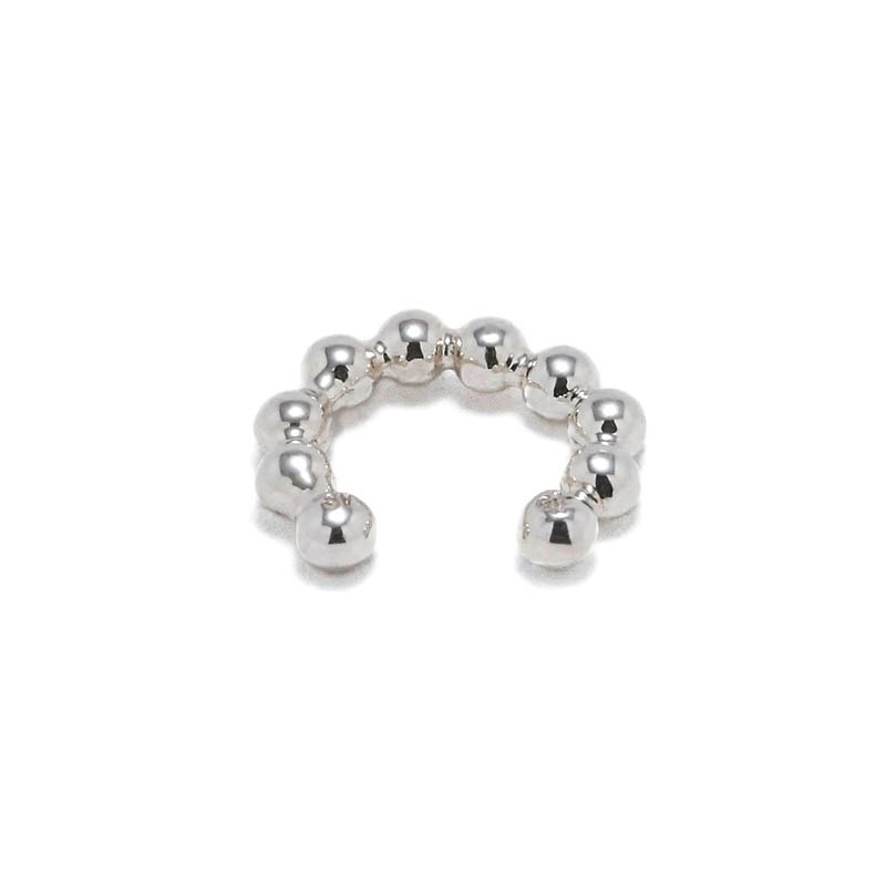 Bubble Link Ear Cuff Small - Silver（バブルリンクイヤーカフ スモール - シルバー）　SYMPATHY OF SOUL Style（シンパシーオブソウルスタイル)