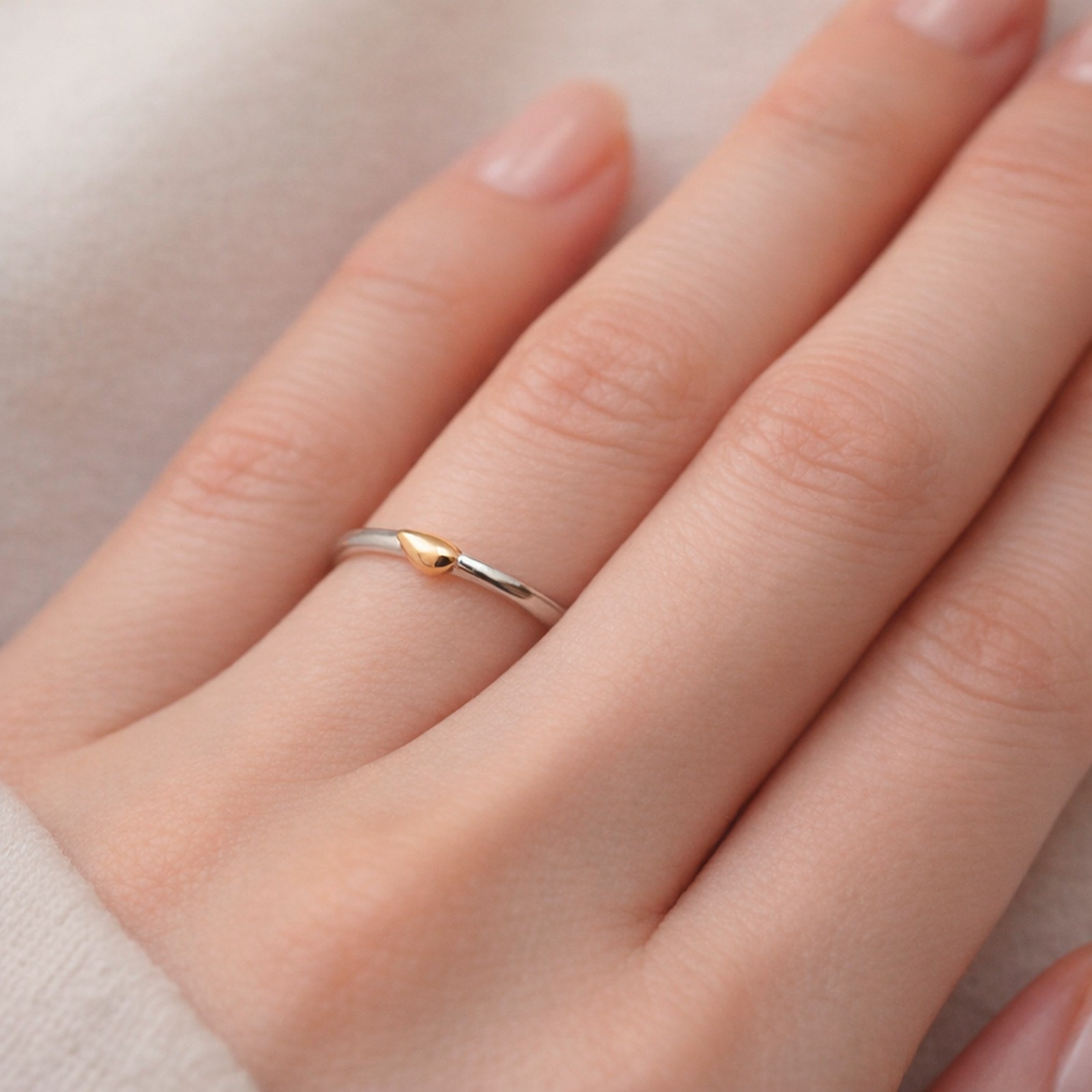 K18YG Solder Ring（K18イエローゴールドサダァリング）　SYMPATHY OF SOUL Style（シンパシーオブソウルスタイル)
