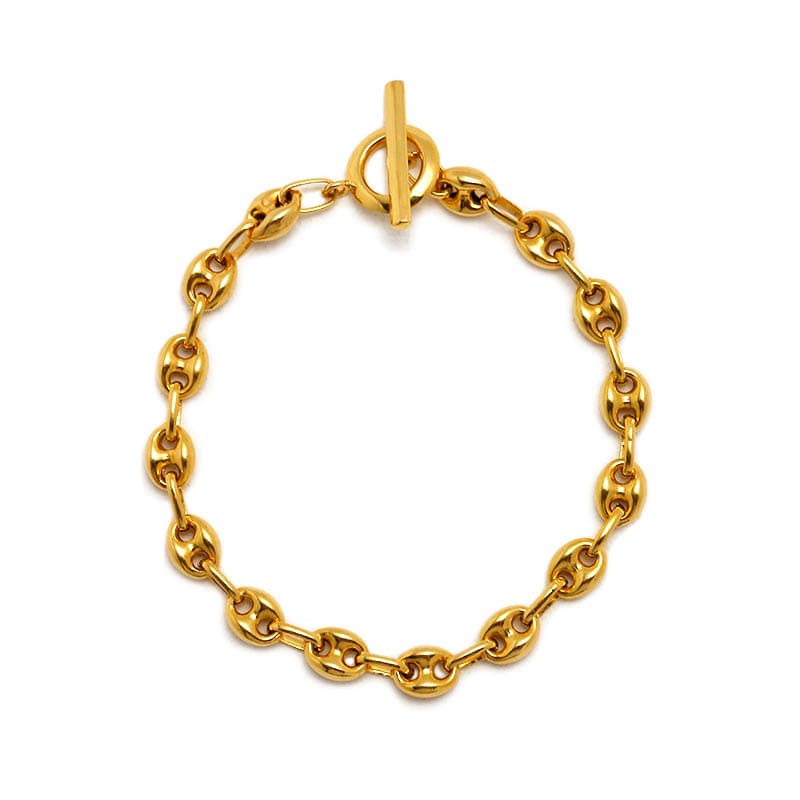 Gu Chain Bracelet - Gold Plated（ジーユーチェーンブレスレット - ゴールドコーティング）　SYMPATHY OF SOUL Style（シンパシーオブソウルスタイル）