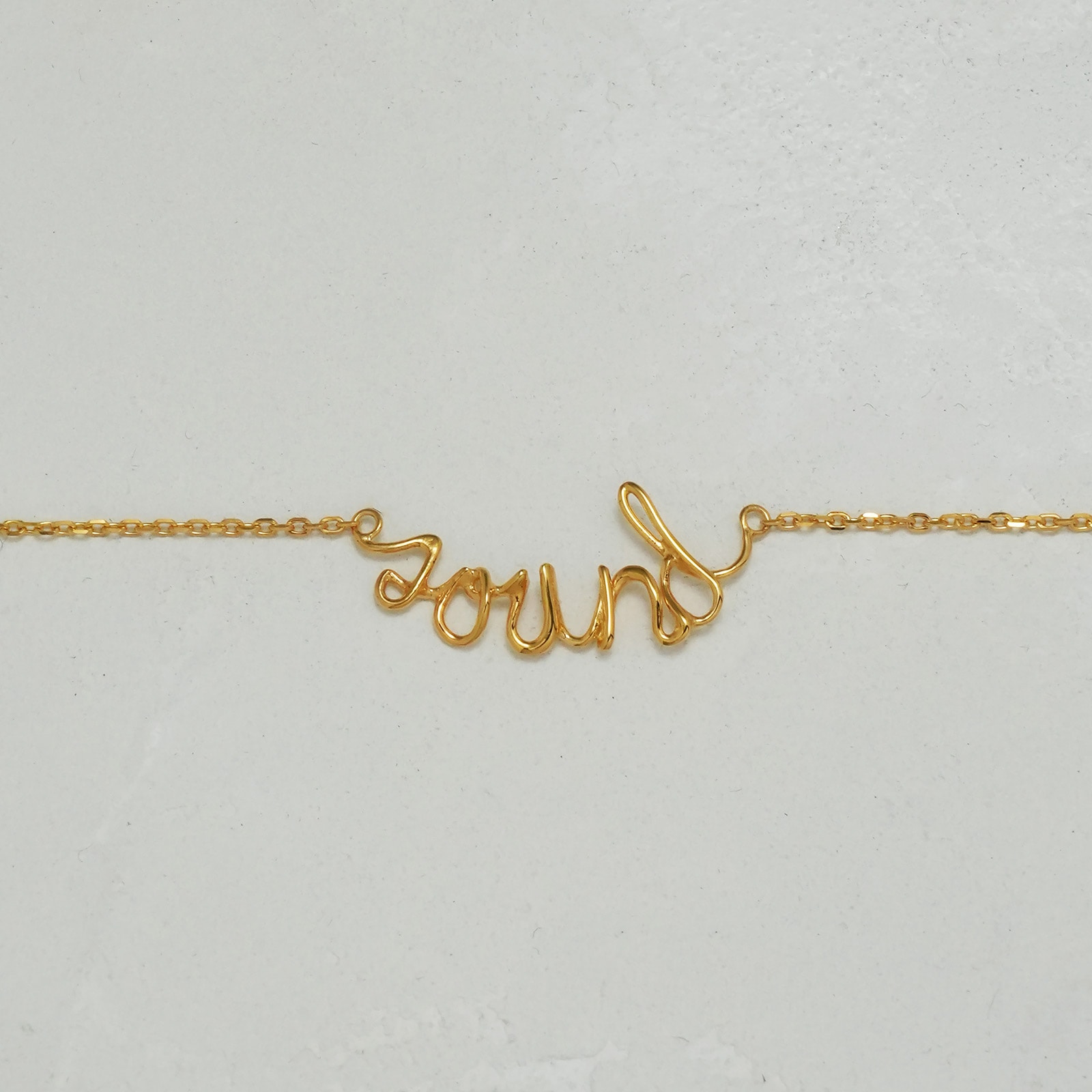 Wire Necklace - SOUND（ワイヤーネックレス - サウンド）　SYMPATHY OF SOUL Style（シンパシーオブソウルスタイル)