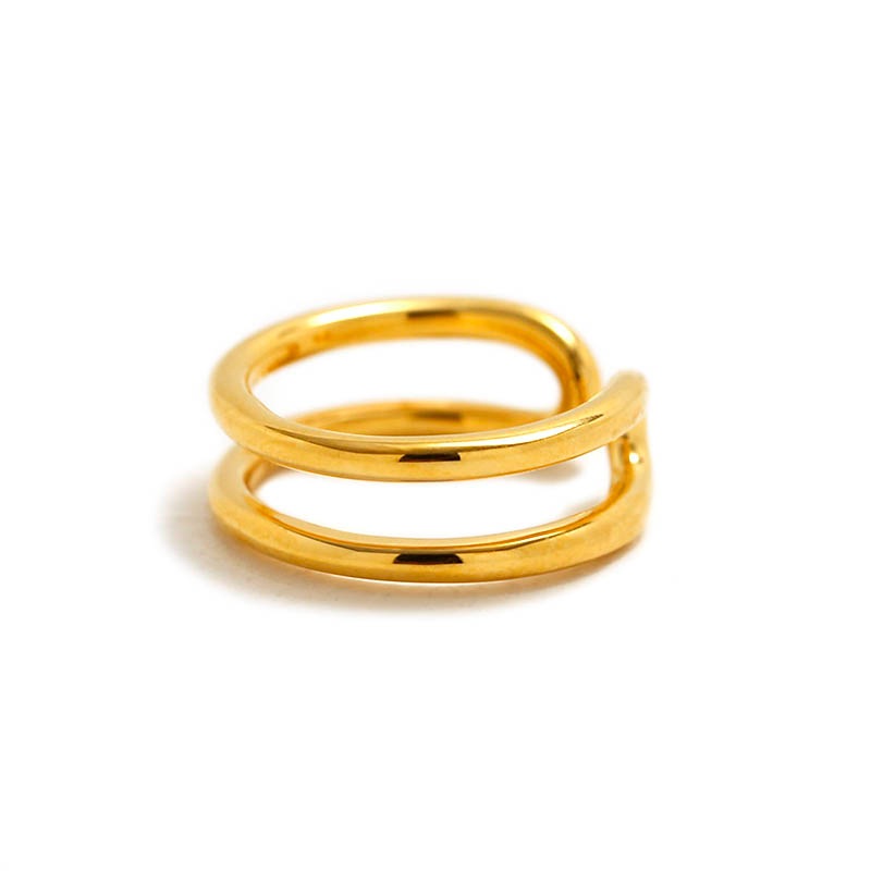 GOLDEN ロコ刺繍トロストリンクフティ 【関税込】 Circle Toe Ring - Gold Plated(サークルトゥリング - ゴールド