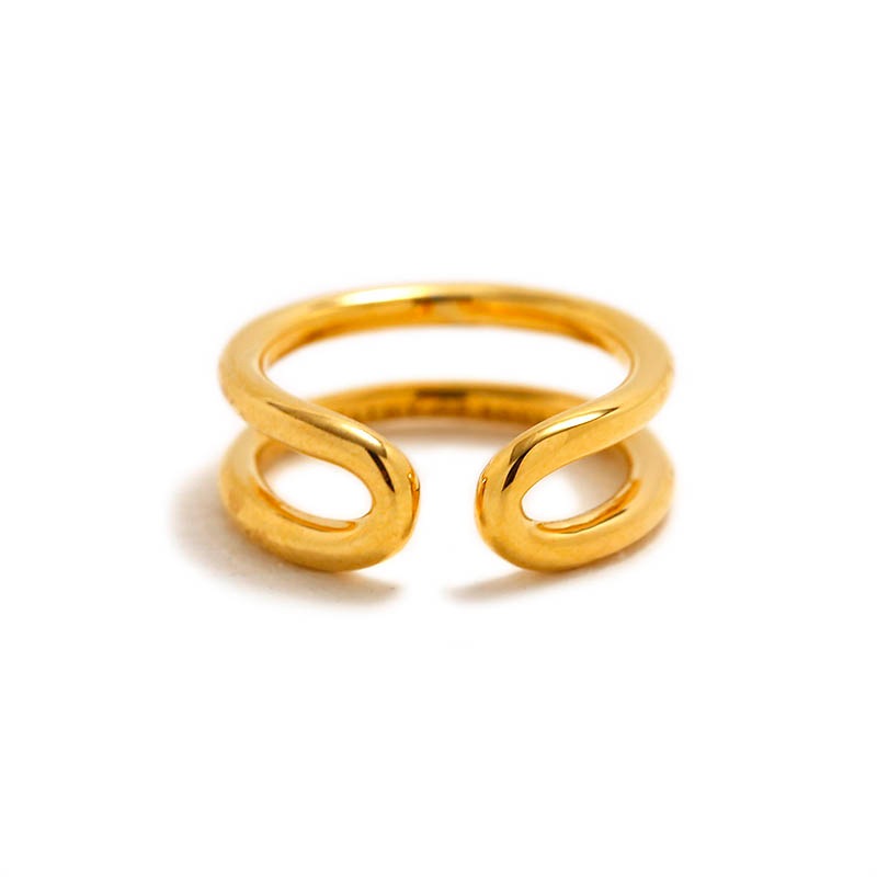Circle Toe Ring - Gold Plated（サークルトゥリング - ゴールド