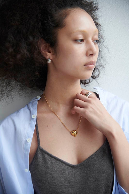 Pumpkin Ring - Silver（パンプキンリング - シルバー）　SYMPATHY OF SOUL Style（シンパシーオブソウルスタイル)