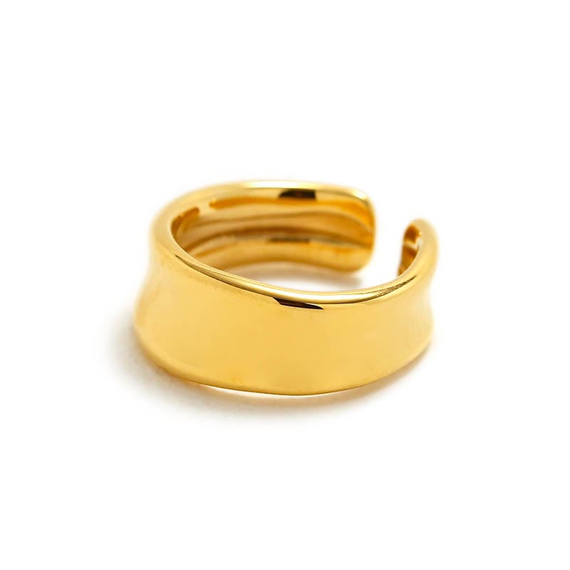 Melt Toe Ring - Gold Plated（メルトトゥリング - ゴールドコーティング）【納期 1ヶ月】　SYMPATHY OF SOUL Style（シンパシーオブソウルスタイル)