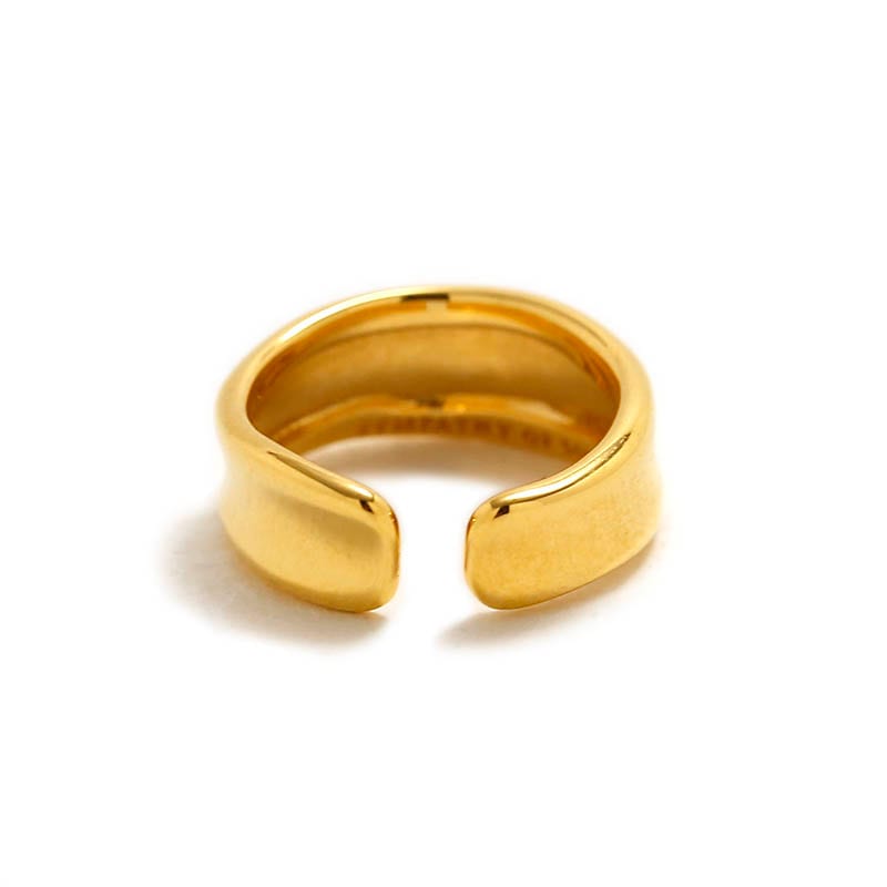 Melt Toe Ring - Gold Plated（メルトトゥリング - ゴールドコーティング）【納期 1ヶ月】　SYMPATHY OF SOUL Style（シンパシーオブソウルスタイル)