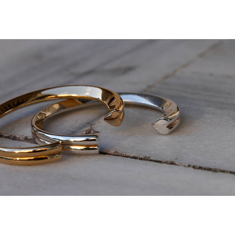 Cylinder Heart Bangle（シリンダーハートバングル）　SYMPATHY OF SOUL Style（シンパシーオブソウルスタイル)