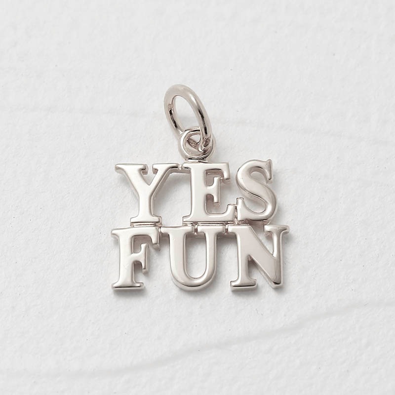 YES FUN Charm - Silver（イエスファンチャーム - シルバー）【納期 1ヶ月】　SYMPATHY OF SOUL Style（シンパシーオブソウルスタイル)