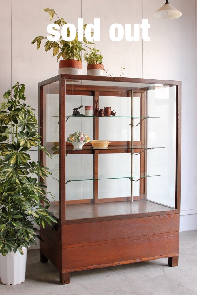 大きめなガラスケース