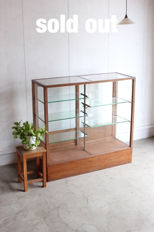 古家具　ガラスケース 古家具ガラスケース