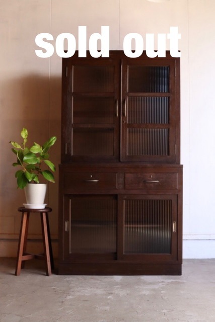 モールガラス戸棚