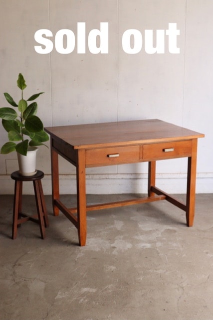 ハンドメイド　机　古道具 1_3c7f835eeec94041e8dde9cb5dc4