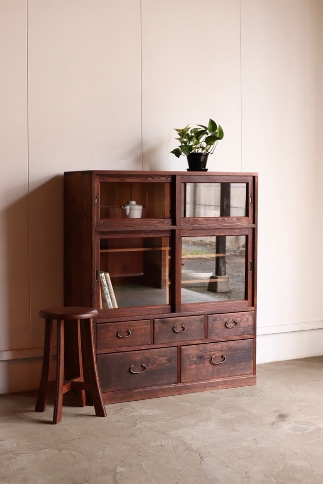 引戸棚/水屋箪笥 | 古家具古道具 そうすけ