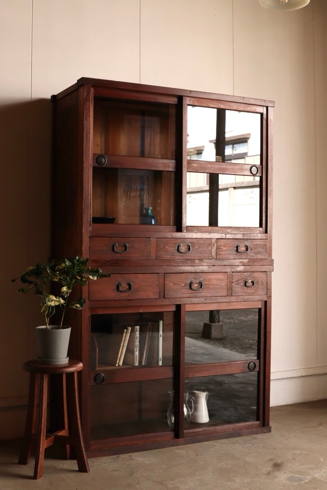 引戸棚/水屋箪笥,水屋箪笥 | 古家具古道具 そうすけ