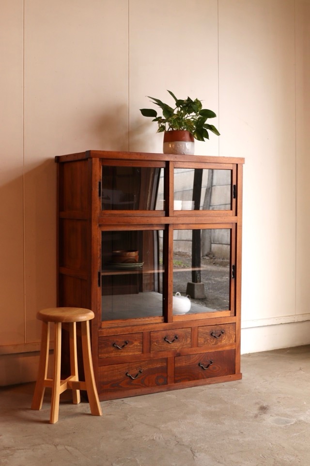 引戸棚/水屋箪笥,食器棚 | 古家具古道具 そうすけ