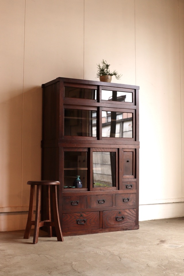 引戸棚/水屋箪笥,食器棚 | 古家具古道具 そうすけ