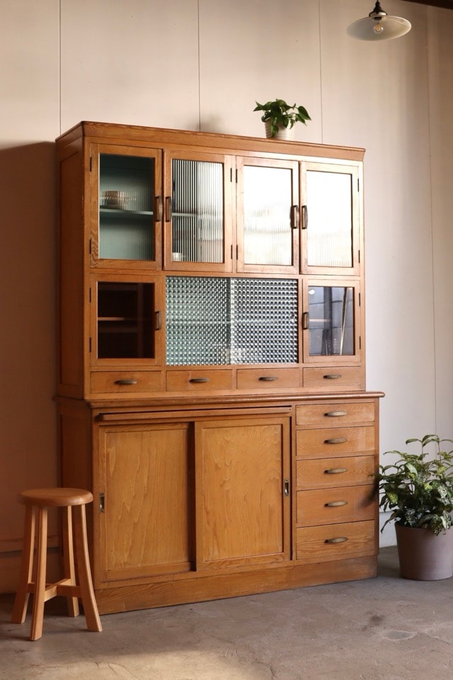 古食器棚　古家具 食器棚 | 全ての商品 - 古家具古道具 そうすけ