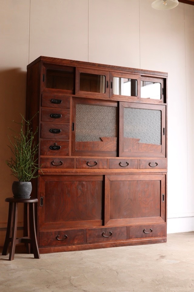 引戸棚/水屋箪笥,食器棚 | 古家具古道具 そうすけ