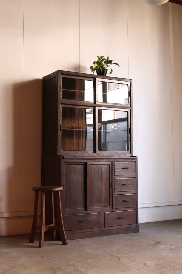 引戸棚/水屋箪笥,食器棚 | 古家具古道具 そうすけ