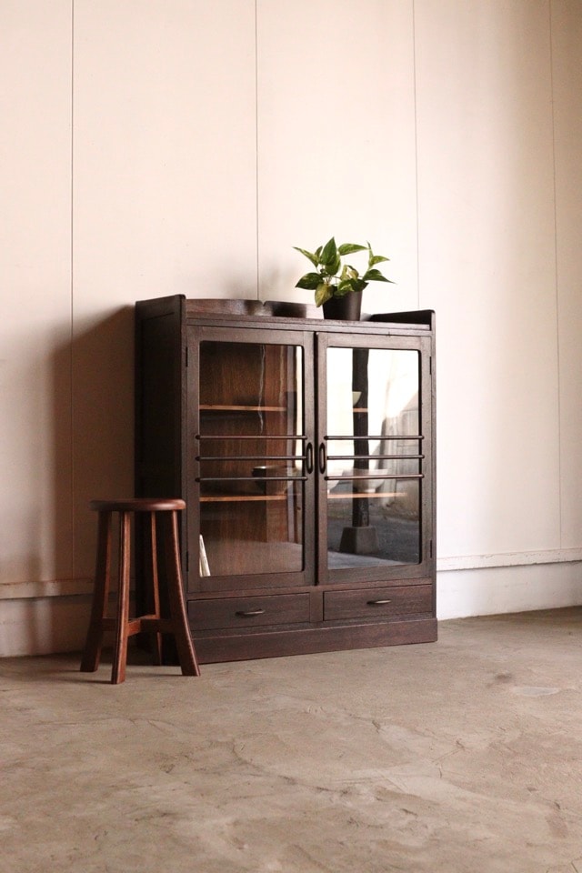 ガラス戸棚 | 全ての商品 - 古家具古道具 そうすけ