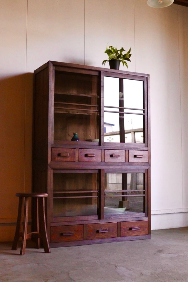 引戸棚/水屋箪笥,食器棚 | 古家具古道具 そうすけ