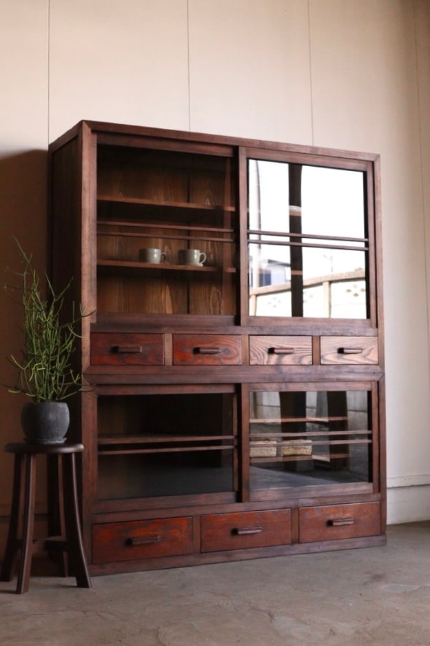 引戸棚/水屋箪笥,水屋箪笥 | 古家具古道具 そうすけ