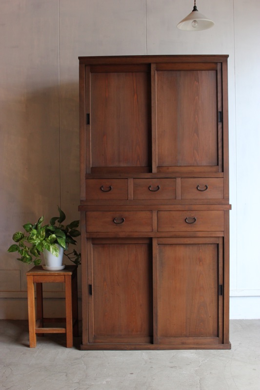 ☆Rate☆  古家具 引戸棚 引戸棚 | 全ての商品 - 古家具古道具 そうすけ