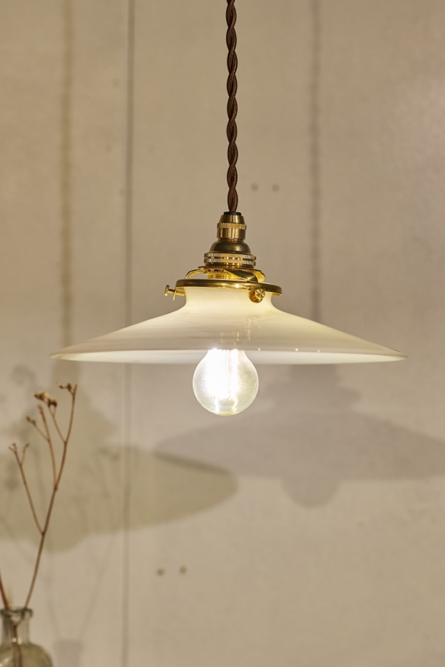 照明　平笠【真鍮】